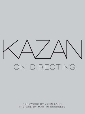 cover image of Kazan on Directing